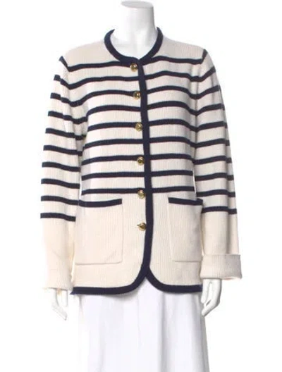 Pre-owned Rag & Bone Merino Wool Striped Sweater W/ Tags