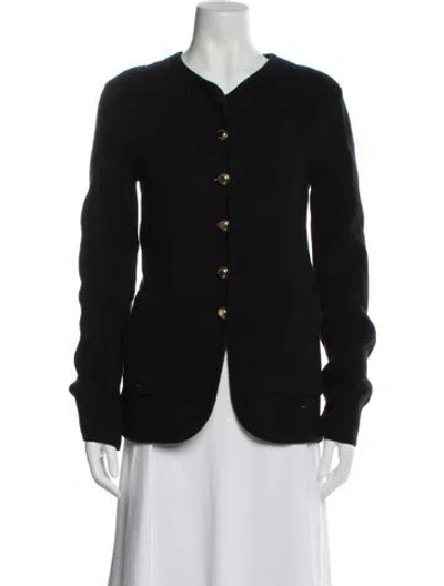 Pre-owned Rag & Bone Merino Wool Sweater In Black