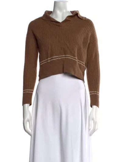 Pre-owned Rag & Bone Merino Wool Sweater In Multi