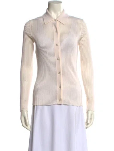 Pre-owned Rag & Bone Merino Wool Sweater In Neutral