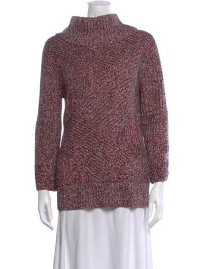 Pre-owned Rag & Bone Merino Wool Turtleneck Sweater In Multi