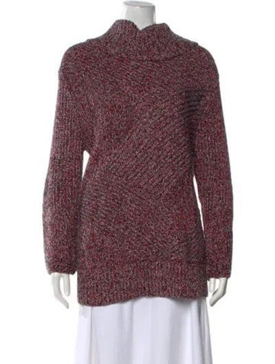 Pre-owned Rag & Bone Merino Wool Turtleneck Sweater In Multi