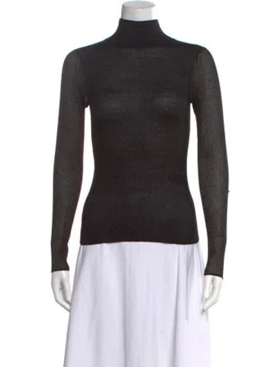 Pre-owned Rag & Bone Merino Wool Turtleneck Sweater In Multi