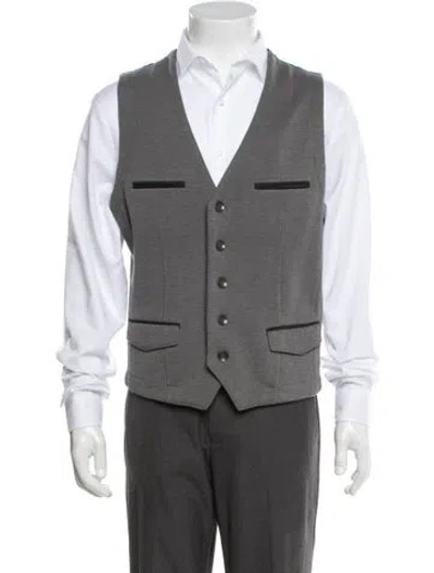 Pre-owned Rag & Bone Merino Wool Vest In Grey