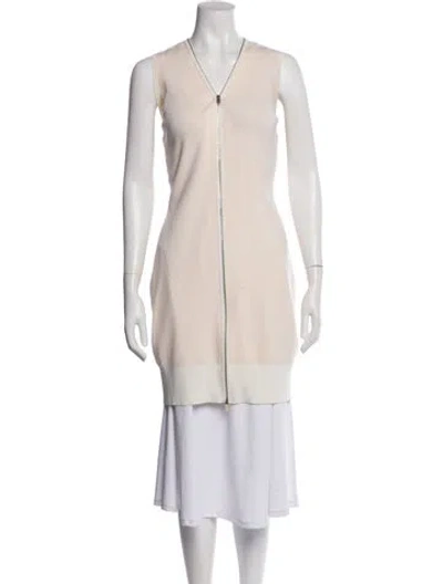 Pre-owned Rag & Bone Merino Wool Vest In Neutral