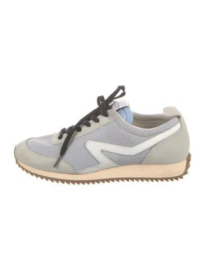Pre-owned Rag & Bone Mesh Athletic Sneakers In Blue/grey