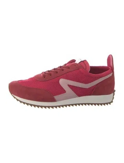 Pre-owned Rag & Bone Mesh Athletic Sneakers In Pink