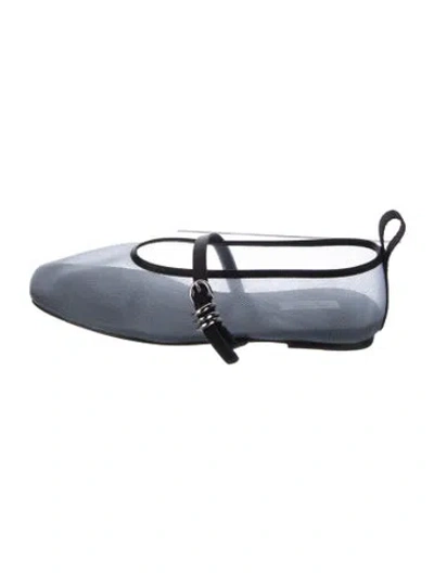 Pre-owned Rag & Bone Mesh Ballet Flats In Multi