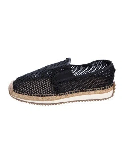 Pre-owned Rag & Bone Mesh Espadrilles In Blue