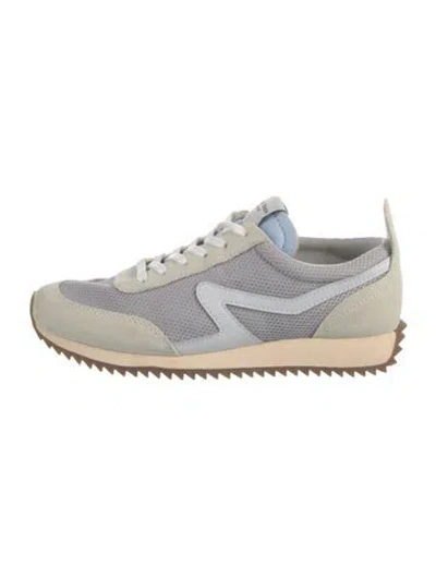 Pre-owned Rag & Bone Mesh Sneakers In Neutral
