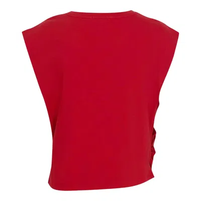 Rag & Bone Mica Cropped Tank In Red