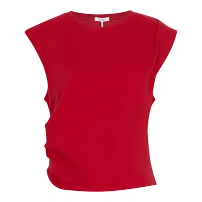 Rag & Bone Mica Cropped Tank In Red