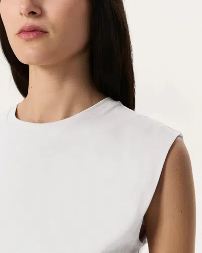Rag & Bone Mica Cropped Tank In White