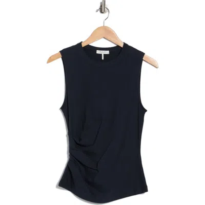 Rag & Bone Mica Faux Wrap Jersey Tank In Black