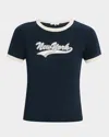 Rag & Bone Mica Short-sleeve New York Ringer Tee In Multi