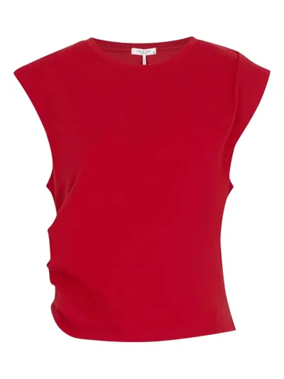 Rag & Bone Mica T-shirt In Red