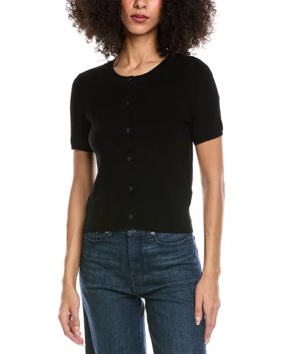 Rag & Bone Michal Wool-blend Cardigan In Black