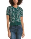 Rag & Bone Michal Wool-blend Cardigan In Green