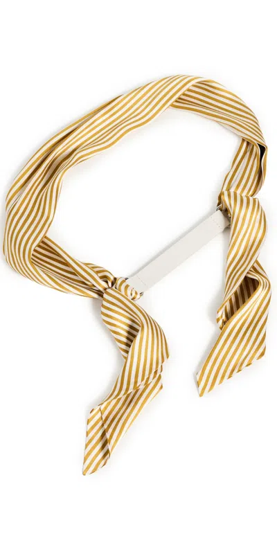 Rag & Bone Michele Scarf Belt Sun Stripe