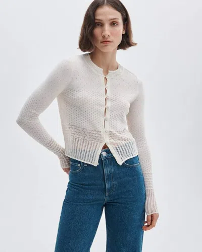 Rag & Bone Michelle Cardigan In Gray
