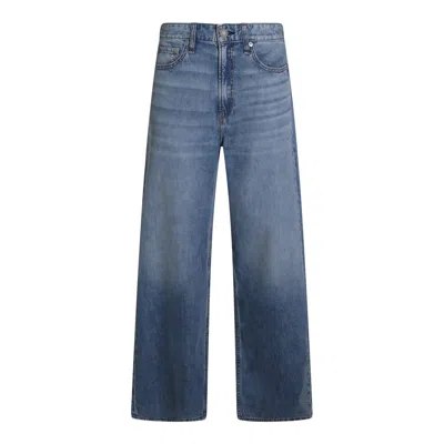 Rag & Bone Mid Blue Cotton Jeans