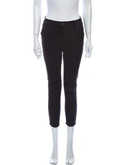 Pre-owned Rag & Bone Mid-rise Skinny Leg Jeans In Black