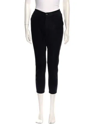 Pre-owned Rag & Bone Mid-rise Skinny Leg Jeans In Black