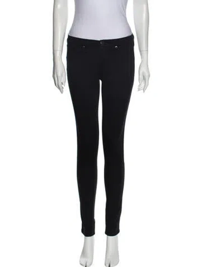Pre-owned Rag & Bone Mid-rise Skinny Leg Jeans In Blue