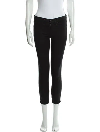 Pre-owned Rag & Bone Mid-rise Skinny Leg Jeans In Blue