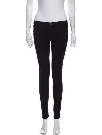 Pre-owned Rag & Bone Mid-rise Skinny Leg Jeans In Blue