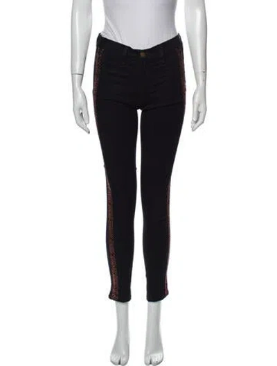 Pre-owned Rag & Bone Mid-rise Skinny Leg Jeans In Blue