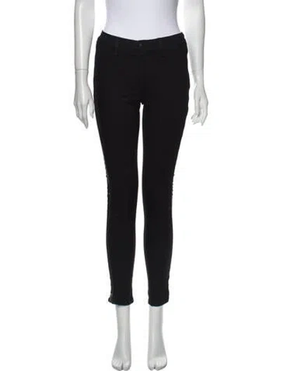 Pre-owned Rag & Bone Mid-rise Skinny Leg Jeans In Blue