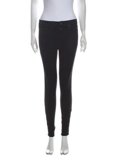 Pre-owned Rag & Bone Mid-rise Skinny Leg Jeans In Blue