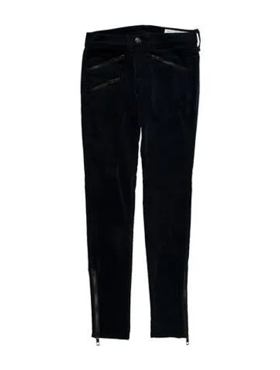 Pre-owned Rag & Bone Mid-rise Skinny Leg Jeans In Blue