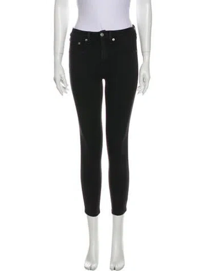 Pre-owned Rag & Bone Mid-rise Skinny Leg Jeans In Gray