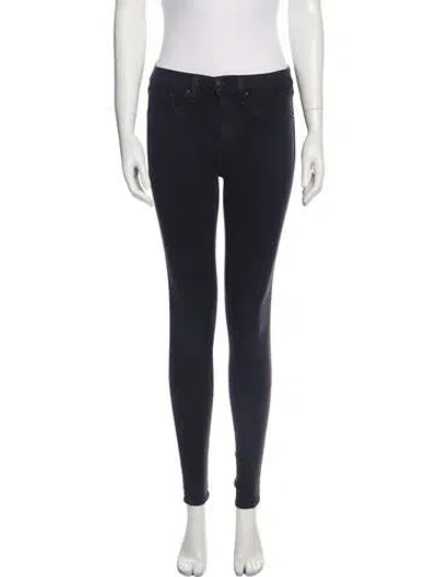 Pre-owned Rag & Bone Mid-rise Skinny Leg Jeans In Gray