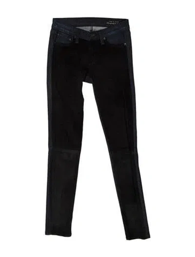 Pre-owned Rag & Bone Mid-rise Skinny Leg Jeans In Multi
