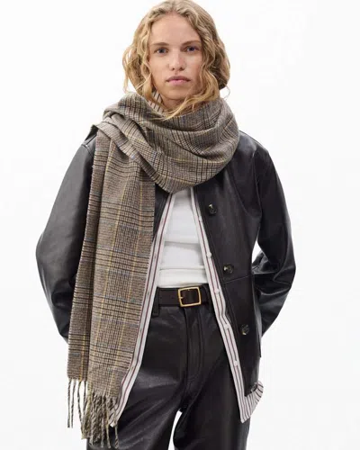 Rag & Bone Mila Cashmere Scarf In Brown