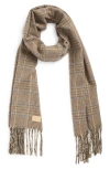 Rag & Bone Mila Recycled Cashmere Blend Scarf In Brown