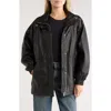 Rag & Bone Millie Leather Jacket In Black