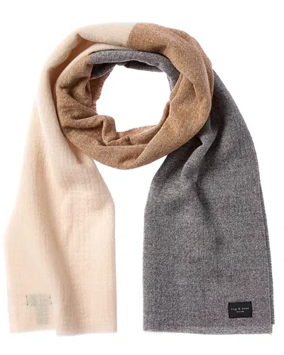Rag & Bone Millie Wool Scarf In Multi