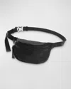 Rag & Bone Mini Commuter Nylon Belt Bag In Black