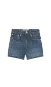 Rag & Bone Mini Miramar Pull On Short In Blue