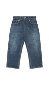 Rag & Bone Mini Miramar Wide Leg In Blue