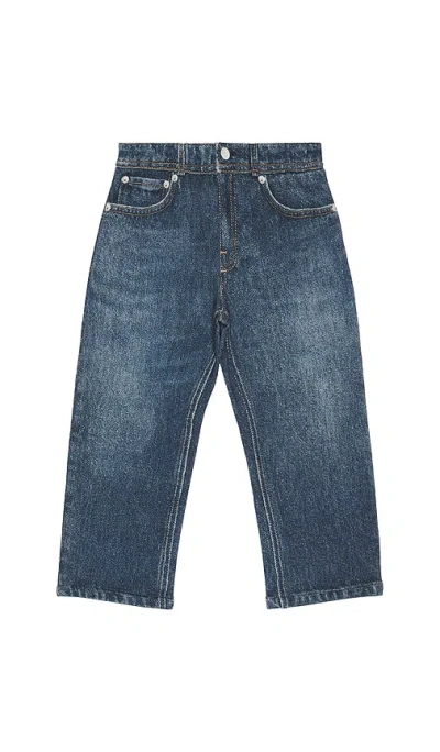 Rag & Bone Mini Miramar Wide Leg In Blue