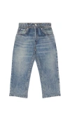 Rag & Bone Mini Miramar Wide Leg In Blue