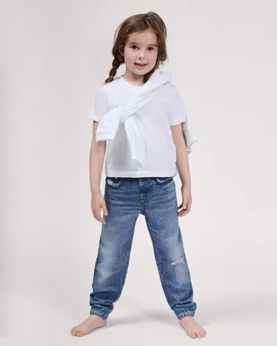 Rag & Bone Mini Rb Miramar Joggers In White