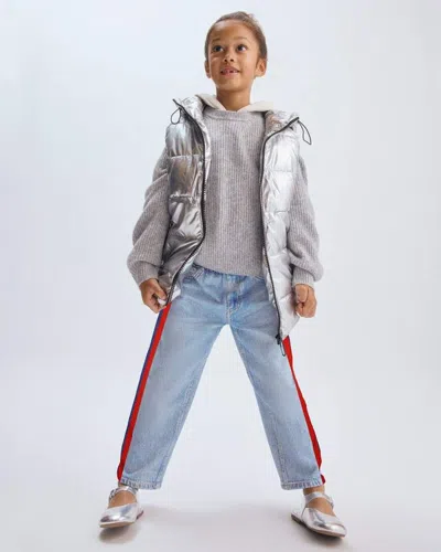 Rag & Bone Mini Rb Miramar Track Pants In Blue