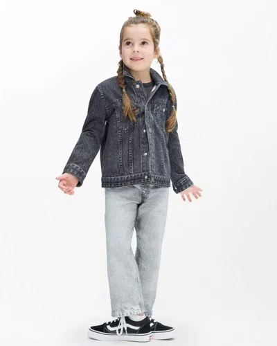 Rag & Bone Mini Rb Miramar Trucker Jacket In Animal Print