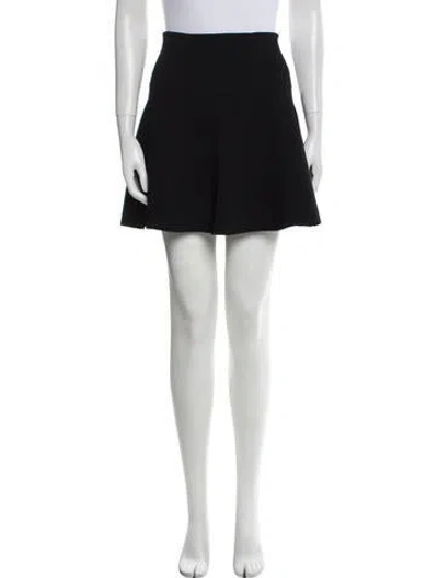 Pre-owned Rag & Bone Mini Skirt In Black